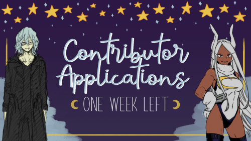 dustbunnyzine: One week left to submit your application to Moon Dust Zine! Apps close on January 30 
