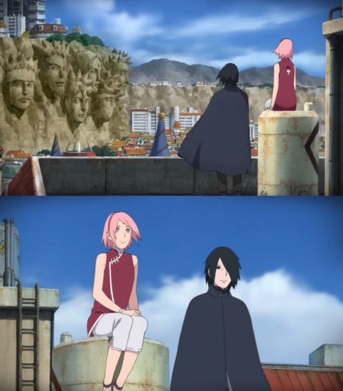 Sakura Sasuke⚡ ❣Boruto the movie ❣