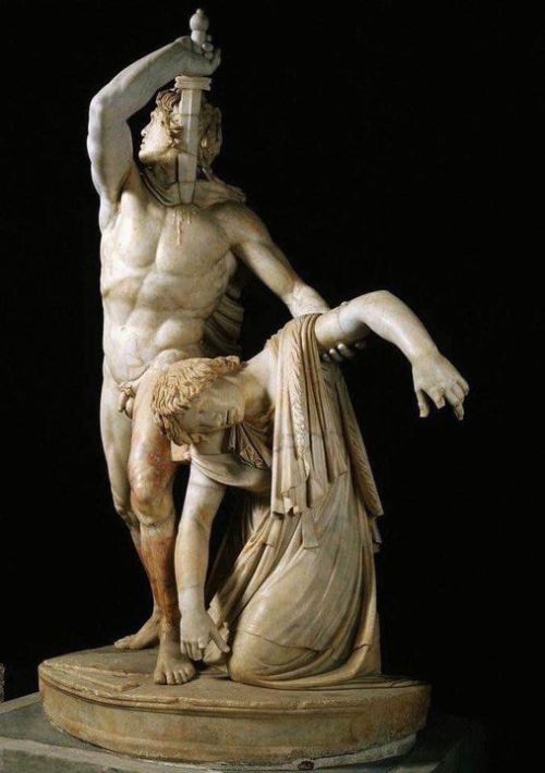 alanspazzaliartist:  The suicide of Galata, also known as Galata Ludovisi, as found in the excavations of Villa Ludovisi and included in the homonymous collection collected in 1621-1623 by Cardinal Ludovico Ludovizi for his villa on Kirinal, is a Roman