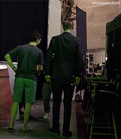 whenisayrunrun:Benedict - Behind the scenes - The Hobbit: The Desolation of Smaug