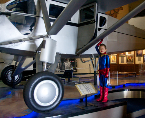 kellysue  Finally got around to taking her to the San Diego Air and Space Museum!! Her mom did the p