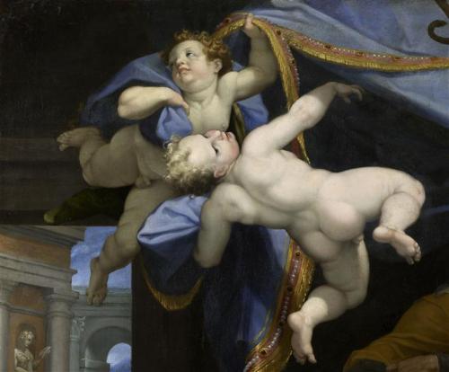 Orazio Samacchini (Italian; 1532–1577)Mercury Ordering Aeneas to Abandon Dido (detail)second half of