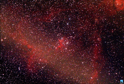 This is the Heart Nebula! Happy Valentine’s Day! To celebrate this occasion, here is the beautiful H