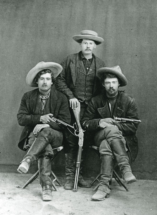 New Mexico Territory rustlers, circa 1880′s.from True West Magazine