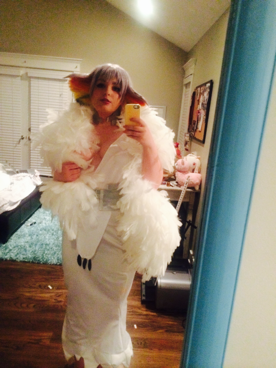 slbtumblng:  raincoatsjooji:  My finished Ragyo Cosplay!! Some minor repairs remain