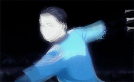 fyeahyurionice:Victor &amp; Yuuri // ep. 01 &amp; ep. 12 parallel