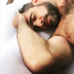 beardburnme:  “Pool nap #pooday #hotday