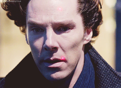 aconsultingdetective:∞ Scenes of SherlockOh, Sherlock. What have you done?