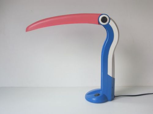 christopherbarnard: H.T. Huang toucan desk lamps, 1980s