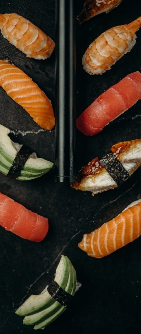 Shrimp, Tuna And Eel Sushi Recipe