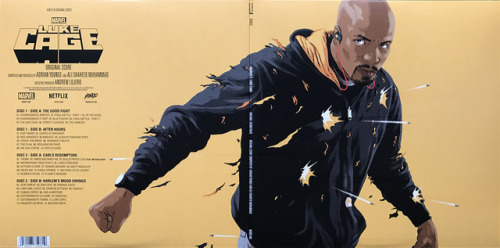 Adrian Younge & Ali Shaheed Muhammad – Luke Cage - Original Soundtrack Mondo, 2016 Art by Matthe