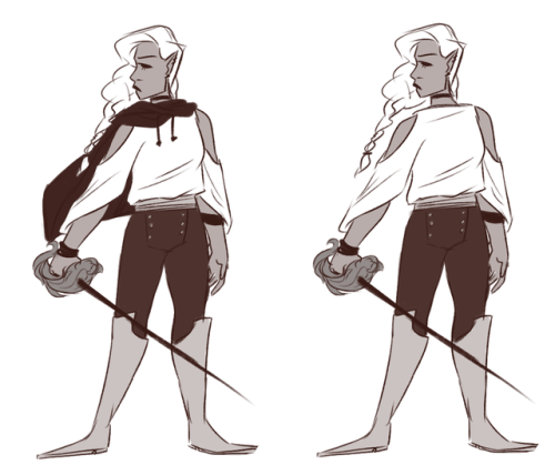 We just reached level 5 in our Ebberon campaign so it’s time to redesign outfits 