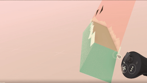 so I helped code a VR art tool, Microsoft Maquette, over the summer and made this cutie with it !❣️w