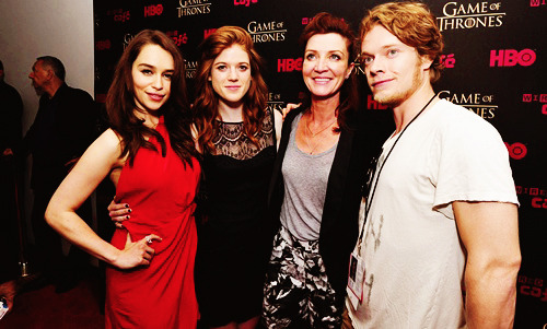 flawlessemiliaclarke:  July 13-2012: San Diego Comic-Con - HBO Celebrates Game Of Thrones At WIRED Cafe 