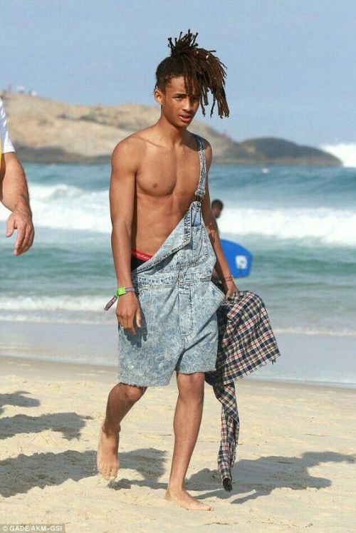 denim love!moonwashed cut dungarees by Jaden Smith