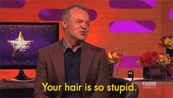 prozacmorning:  lumos5001:  grahamnortonshow:  Graham has had very strong opinions