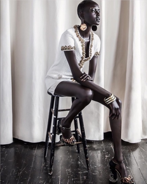 Ajak Deng for D4 Magazine by Jun S. Yoon