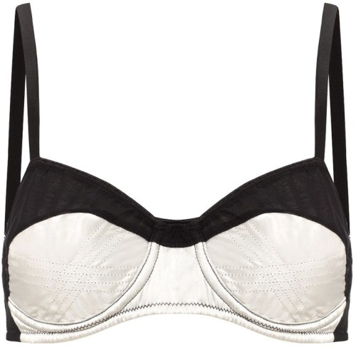 Araks Black Combo Silk Mia Bra by Araks 