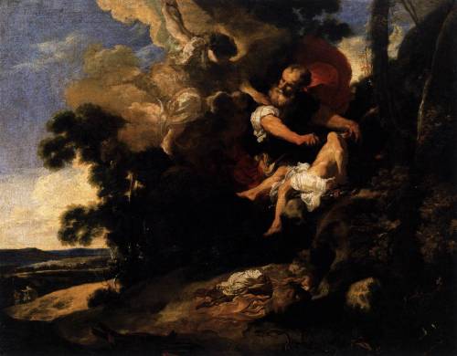 The Sacrifice of Isaac, by Johann Liss, Gallerie dell’Accademia, Venice.