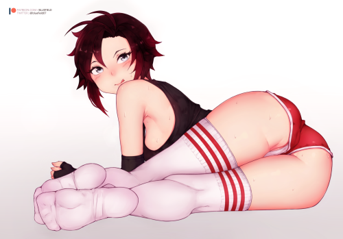 Drawing Ruby flashing her panties! More versions, futa, hi-res are available on my Patreon