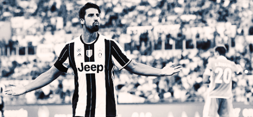 j-u-v-e: Sami Khedira celebrates his goal against Lazio.