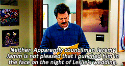 allsonargent:  PARKS AND RECREATION COLD OPENS » 5x17 - Partridge 