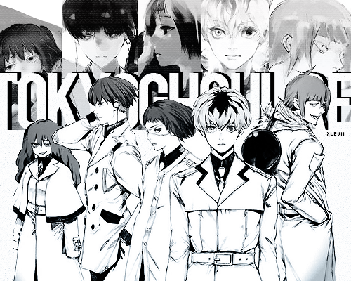 xlevii: TOKYO GHOUL:RE : HAISE SASAKI + QUINX SQUAD 