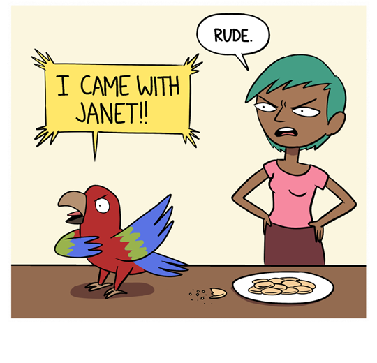 upandoutcomic:  upandoutcomic:  Jeez, play into stereotypes whydon’tcha. Check
