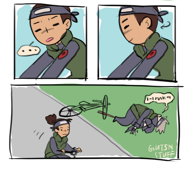gutsnstuff: For @kakairusummer2017‘s bicycle ride prompt when u love ur otp but