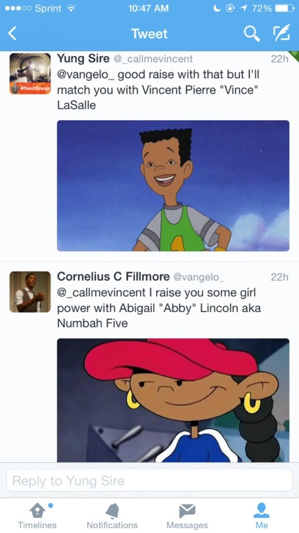 blackgeeksunited:  slaylormercury:  Yesterday my brother and I had a very long Twitter exchange where we mentioned just a few of our favorite black cartoon characters because growing up these characters were us. Because no mater what people will try and