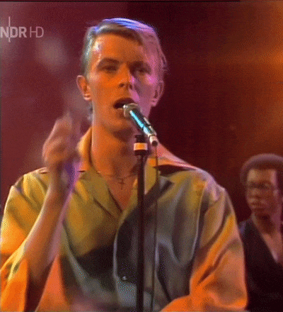 David Bowie Musikladen Gifs (1978)