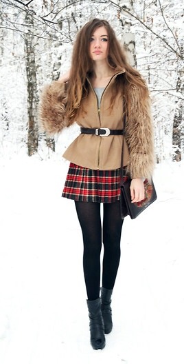 fashion-tights:  Everything is checked (by Alexandra M.)