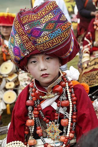 Tibetan fashions (click to enlarge)2. Khampa woman at Litang Horse Festival, Tibet, 20075. 8th-centu