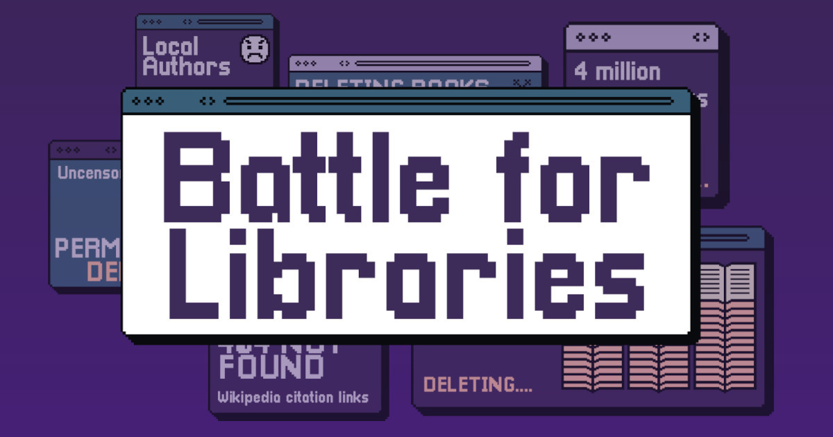 Congress Must Block Insidious Digital Book Bans & Dangerous Reader Surveillance