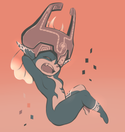 renebii:  c6urier asked for my babe Midna in palette #2, so here ya go!  Palette Challenge