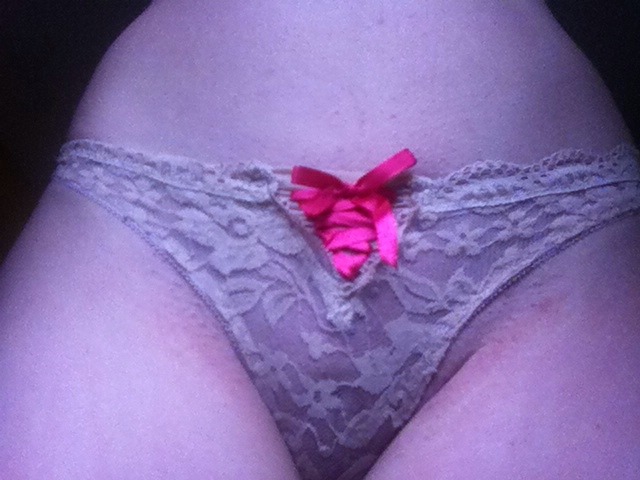 Of course it’s lace and bows! The only way to make me feel better on a snowy day…