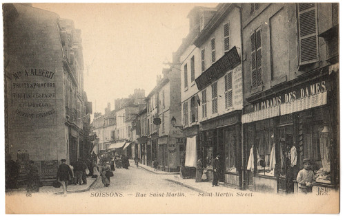 Soissons (France, early 1900s).
