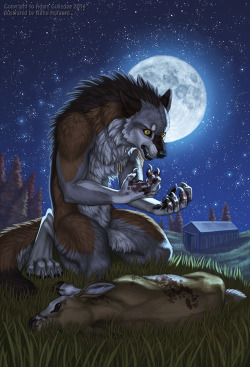 wolfmonsters:  Werewolf Tale by Shadow-Wolf