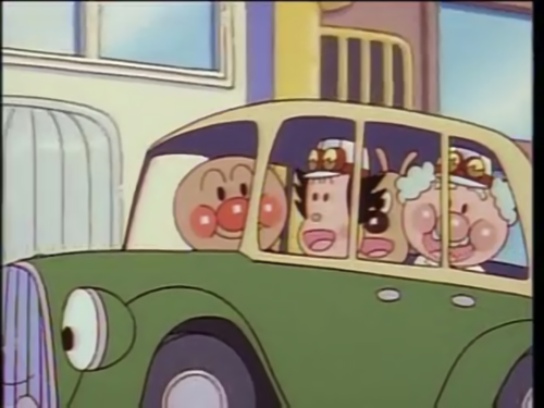 Sedankun is a living car who lives in the Land of Cars! When Anpanman and the bakers help him after 