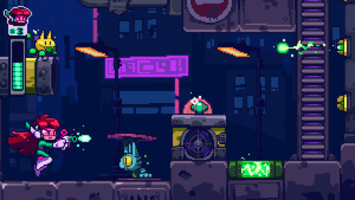 Another unused game mockup from Shiro Games inspired by 80′s animes ( and of course Shantae)Too bad 