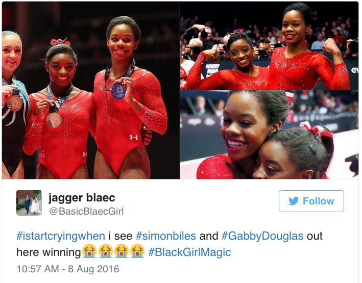 the-movemnt:  Gabby Douglas paved the way for other young gymnasts of color. Despite