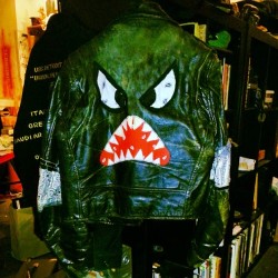 squida:   Julian Casablancas' jacket for "Instant Crush" video.  by victorwilde/instagram 