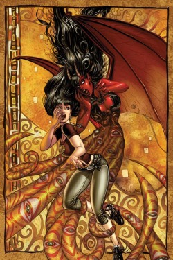 comicbookwomen:  Purgatori #4 by Joyce Chin,