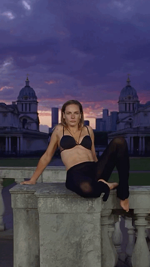 REBECCA FERGUSON For Calvin Klein And Nensi Dojaka 2024 Collaboration