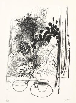 vervediary:Brett Whiteley, View of the Garden, 1977.