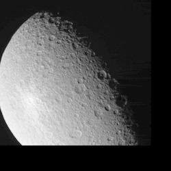 pappubahry:  Saturn’s moon Rhea, photographed by Cassini. 