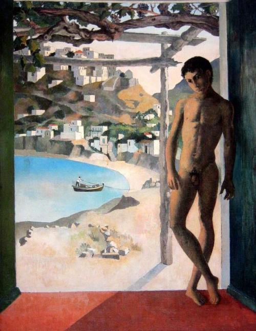 oscarpeterson4:  Greek Boy at Skyros by Justin Maurice O'Brien source