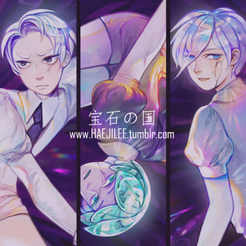 haejilee: Houseki no Kuni - the Winter Trio—This is by far, the most time and effort I’v