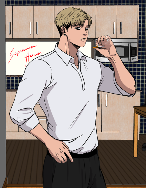 rickatchu: sophroniahaven: Oh Sangwoo. I don&rsquo;t like tatooed bois but
