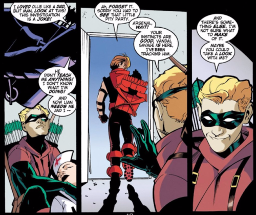Arsenal (1998-1999) #2 (of 4)“Well, well, well. If it isn’t Green Arrow. Aren’t you supposed to show